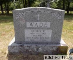 George W Wade