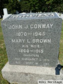 Mary L Brown Conway