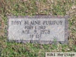 Toby Blaine Purifoy