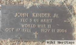 John Kinder, Jr