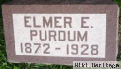 Elmer E Purdum