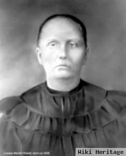 Louisa Mariah "eva" Powell Medlock