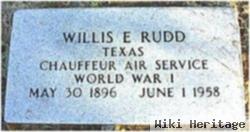 Willis E Rudd