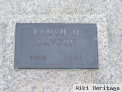 Lloyd H Layson