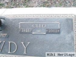 Cleo Thompson Dowdy