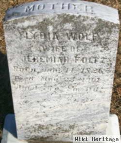Lydia Wolf Foltz