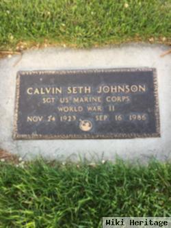 Calvin Seth Johnson