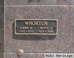 Betty J. Whorten