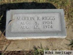 Marion R Riggs