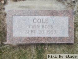 Twin Baby Boy Cole