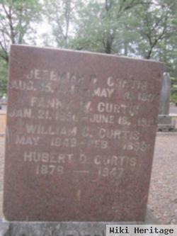 Hubert D Curtis