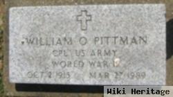 William O Pittman