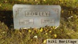 Mary C Fowley