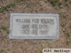 William Foy Wilson