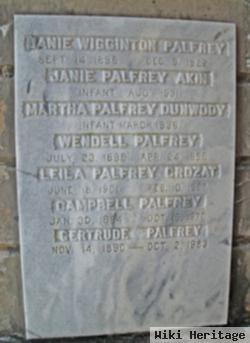 Leila Palfrey Crozat