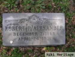 Robert P Alexander