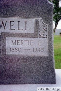 Mertie E Clark Caldwell