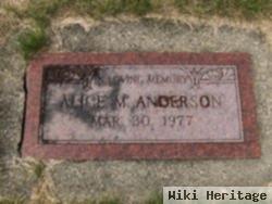 Alice M. Anderson