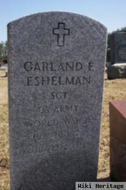 Sgt Garland Eldon Eshelman