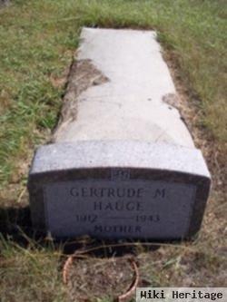 Gertrude M. Hauge