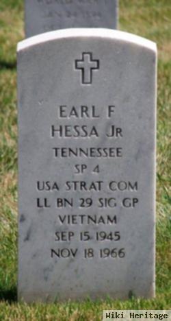 Earl F Hessa, Jr