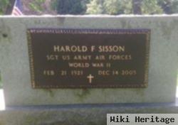 Sgt Harold F Sisson