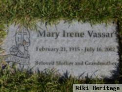 Mary Irene Vassar