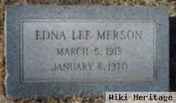 Edna Lee Merson