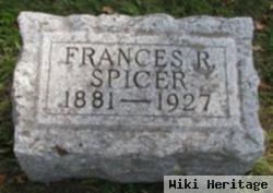 Frances Ruth "fannie" Delamater Spicer