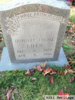 Dorothy Louise Boyd