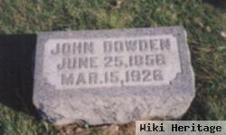 John Dowden