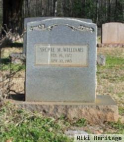 Archie M. Williams