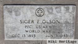 Siger E. Olson