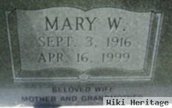 Mary Wilkerson Siebert