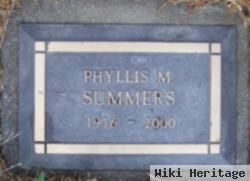 Phyllis M Summers