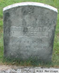 Harriet S Libby Davis