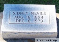 Sidney Nevils