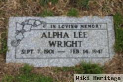 Alpha Lee Long Wright