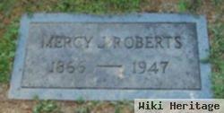 Mercy J Roberts