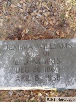 Jemima Williams Norris