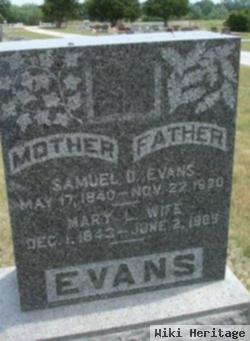 Samuel D Evans