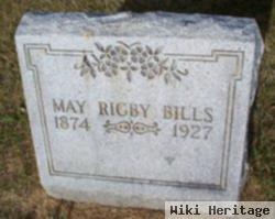 Fannie May Rigby Bills