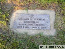 Lillian H Lehman