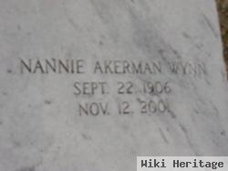 Nannie Akerman Wynn