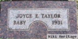 Joyce E. Taylor