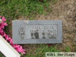 Lafayette "fate" Giles