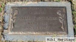 Sallie P Summers