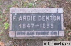 F Ardie Denton