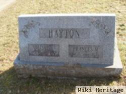 Frances May Clawson Hayton