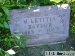 M. Letitia Baylor